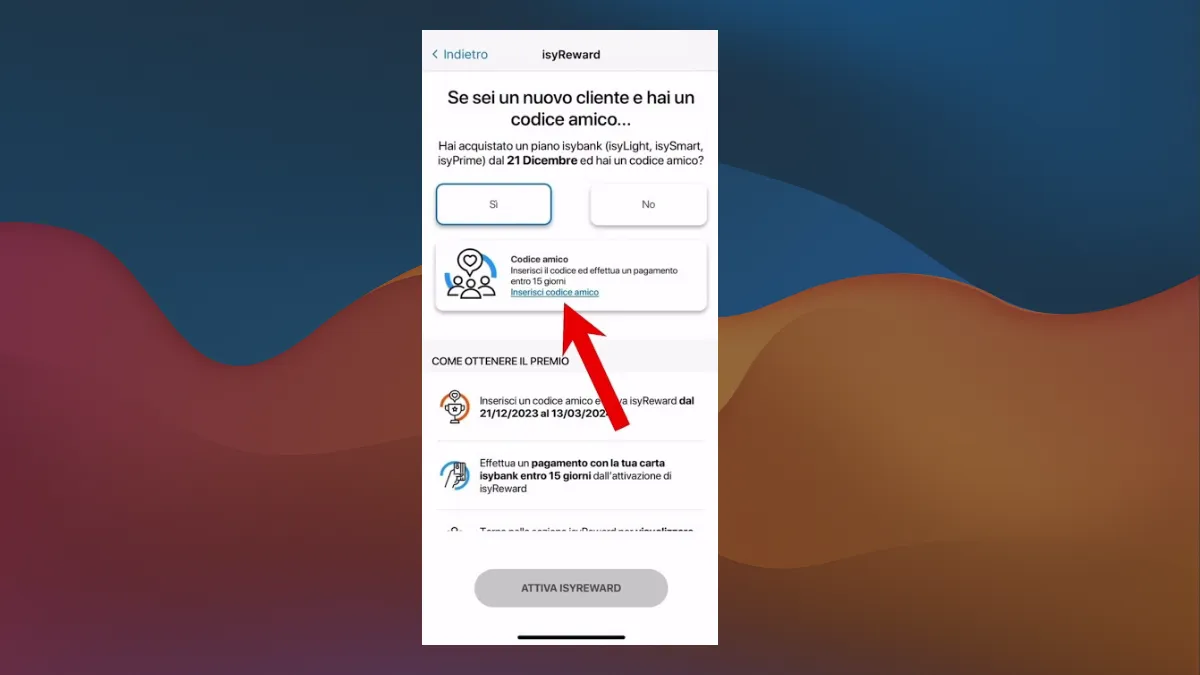 Isybank codice amico bonus 30 euro buono Amazon 2026